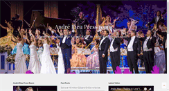 Desktop Screenshot of press.andrerieu.com